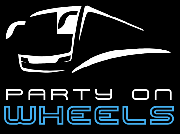 Party on wheels logo Party on wheels logo